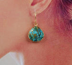 Earrings-Turquois