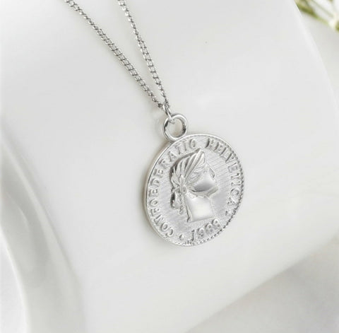 Necklace-Coin-Silver