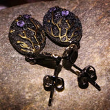 Earrings-Plum-Tree