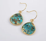 Earrings-Turquois