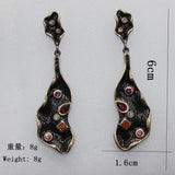 Earrings-Black